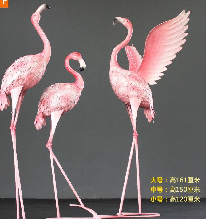 Set of 3 Flamingo set