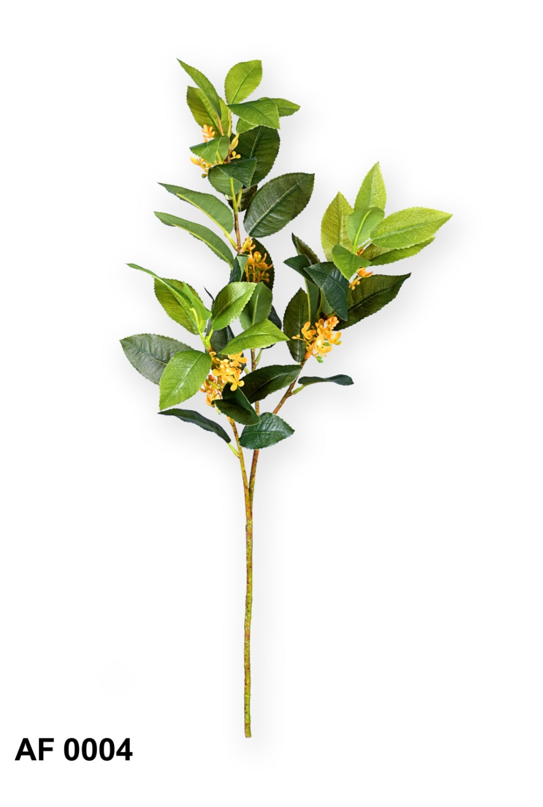 Shaded green stick with yellow stem