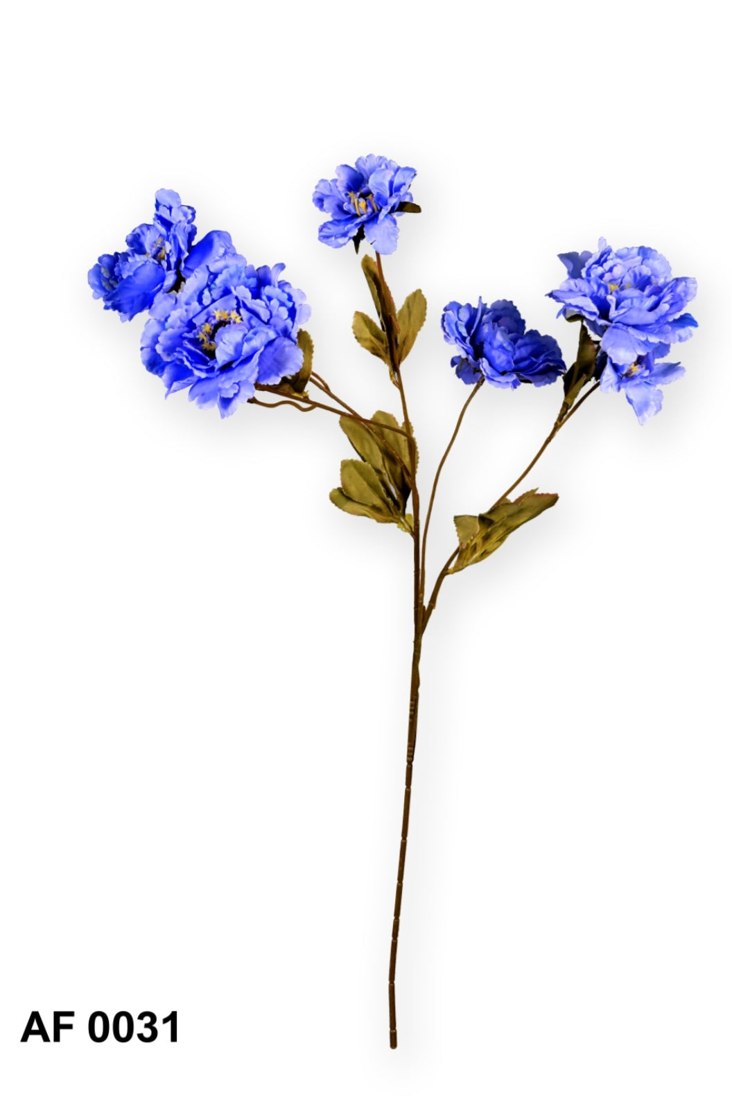Royal blue flower stick