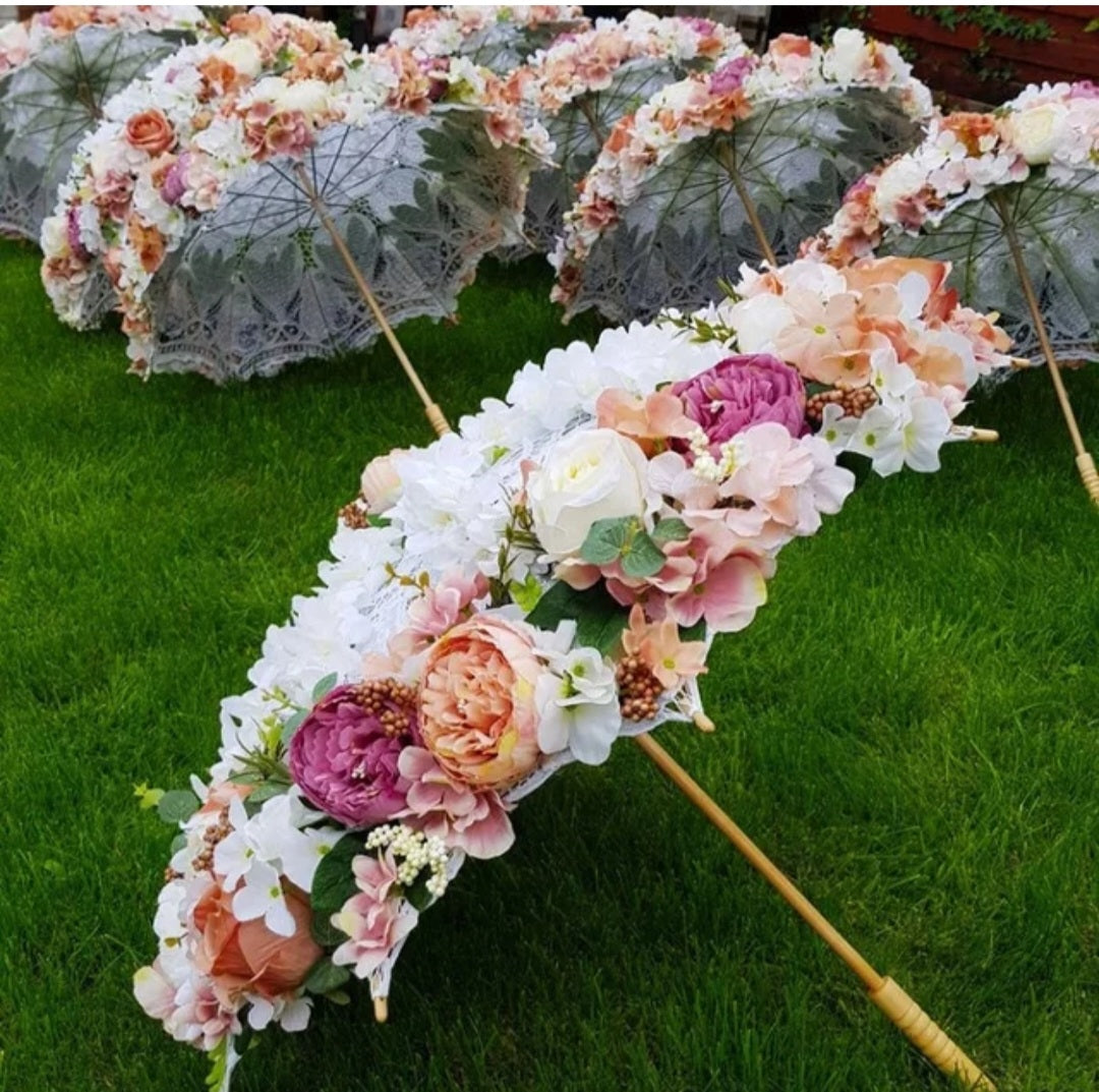 Beautiful flower umbrella for Decor